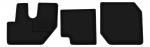 Dywaniki samochodowe welurowe czarne do: Renault D. ciężarowy (2013-)