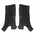 My Good Car Styling leather B Pillar Anti-kick Protective Mat Pad Cushion Case Stickers For Toyota RAV 2pcs back leather