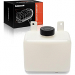 Universal Coolant Reservoir Tank Bottle with Cap - Universal fits, Universal Whi