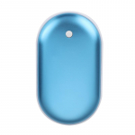 2-in-1 Elektriline k&auml;tesoojendaja USB-laetav 5000mAh Power Bank Mini k&auml;tesoojendaja 3 taset Kahepoolne k&uuml;tmine Kodu- ja kontorikasutuseks
