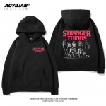 Stranger Things hupparimantel mood talveriided M valge