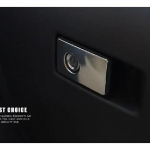 Car interior glovebox decorative covers trim chrome stainless steel sequ strip ticker for Volvo XC60 S60 V60 S80 2012-2017 S80