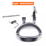 For Dodge Nitro 2007 2008 2009 2010 2011 Car Interior Door Handle 68004828AA 68004829AA ide Door Handle Satin Chrome Right Passenger Side