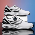 Moodsad meeste vabaajajalatsid, Mugavad ja kaasaskantavad golfijalan&otilde;ud, Polsterdatud ja elastse disainiga jalgrattakingad, VALGE ja must9 39