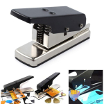 Kitarri laba aukustaja, Kitarr Universaalne DIY laba, Metallist t&uuml;&uuml;pi omatehtud keskmise suurusega kitarri laba, Klipp One Size black