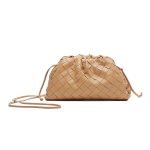 Bottega Veneta Mini Rahakott Mandlipruun/Kuld Naiste Rahakotid Pruun 585852-VCPP1-2700 Basic Set (Bag+Dust Bag)