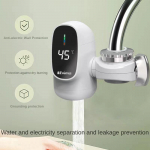 K&ouml;&ouml;gis kuum ja k&uuml;lm kohene kolme sekundi kiire kuuma vee kraan kahekordse kasutusega kraan ei vaja paigaldamist elektrilised k&uuml;ttekeeraga kraanid vannitoas Ordinary plug