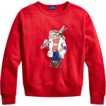 Polo Ralph Lauren Karu Suusatamismuster &Uuml;mmarguse kaelusega Fliisist Dressipluus Naiste dressipluus 211796963-001 XS