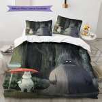Multikakujutisega Voodipesu Tekikomplekt Tekikate Padjap&uuml;&uuml;r Kodu Dekoratsioon S&uuml;nnip&auml;evakingitus (1 * tekikott + 2 * padjap&uuml;&uuml;ri, ilma s&uuml;damikuta) 135x200cm