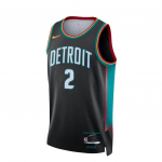 Nike Dri-Fit FW25 NBA Detroit Pistons 2025-26 Hooaeg City Edition &Uuml;mmarguse kaelusega Vabaaja Varrukateta Korvpallivorm Meeste vorm HM5980-018 L