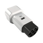 T&uuml;&uuml;p 2 kuni UK EV laadimise adapter koos pingin&auml;idiku ja v&auml;ljal&uuml;litusnupuga elektrit&otilde;ukeratastele ja t&auml;iustatud kaitsega 1