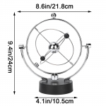 Loominguline p&ouml;&ouml;rlev vaateratas igiliikurliikumise aparaat Lihtne Newtoni pendelpall F&uuml;&uuml;sikaline magnetiline tasakaaluv&otilde;nkuri Kingitused One size fuksia