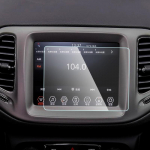 Jeep Compass 2017 2018 jaoks Navigatsiooniekraani kile LCD GPS-ekraani kriimustusvastane kile PVC membraan Siseosade tarvikud puhas