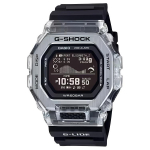 CASIO GBX 100 200m Veekindel Kvartsliikumine Vaikrihmaga K&auml;ekell Unisex Must Tihvt GBX-100S-1JF Black Dial