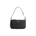Coach Nolita 19 Klassikaline Monogramm Logo T&otilde;mblukuga Sulgemine Kaetud L&otilde;uend Nahast K&auml;ekott &Otilde;lakott V&auml;ike Naiste k&auml;ekotid CE698-SVW6O Basic Set (Bag+Dust Bag)