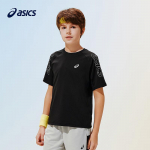 ASICS laste niiskust juhtiv treening-T-s&auml;rk 160 must