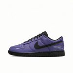 Nike Dunk Abrasion Resistant Lightweight Slip Resistant Low top Skateboard Shoes Unisex Black Purple IO7606-010(Team1878-dunk) 41