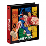 BANDAI ONE PIECE kaardim&auml;ngu kaust 2022 9 taskuga Ver.2 punane