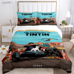 Armas T-Tintines Aastaringselt Tekikate Multikas Naljakad Voodipesukomplektid Pehme Tekikate ja Padjap&uuml;&uuml;rid Teismelise &Uuml;he-/Kahekohaline/Queen/King EU Single 135x200cm