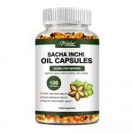 Sacha Inchi &otilde;li 600 mg - Toetus ajule, nahale, vananemisvastane, p&otilde;letikuvastane 120