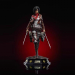 R&uuml;nnak Titanile: Mikasa Anime ja trendikad m&auml;nguasjad v&otilde;ivad liikuda 11,41 tolli/29 cm PVC Lemmikud Attack on Table seadistus anime kuumad m&auml;nguasjad Kingitus No box