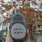Multikas Totoro Kujuline Klaasist Vee Pudel Kawaii Laste Lekkimiskindel Joogipudelid J&otilde;usaal Reisimine V&auml;lispordikann 300ml