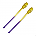 &Uuml;hendatav r&uuml;tmiv&otilde;imlemise treeningvarustuse komplekt, lihtne kasutada, 45 cm tantsutarbed jaoks Gold Purple