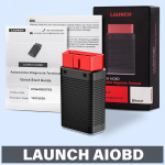 LAUNCH X431 AIOBD Bluetooth-adapter T&auml;ielikud OBD2 funktsioonidega diagnostikavahendid 5 tasuta s&otilde;idukite allalaadimisega t&ouml;&ouml;tab Androidis ja iOS-is AIOBD