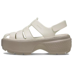 Crocs Stomp Lihtsad Mugavad Rooma Sandaalid Unisex Sandaalid Hele Aprikoos 209938-0LL 37-38 white