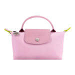 Longchamp Le Pliage Green 17 Logo T&otilde;mblukuga Kinnis Annusega Tikand Nahast &Auml;&auml;ris Pelmeenikujuline T&otilde;stekotike V&auml;ike Naiste T&otilde;stekotid Roosa 34175919P75 Basic Set (Bag)