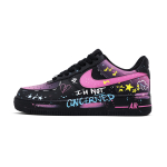 Nike Air Force 1 Macaron Nahast Madalad Tennisejalatsid Unisex Must Roosa CW2288-001(Team997-) 43 black