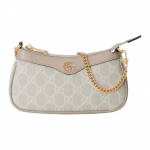 Gucci Ophidia Nutikalt Kaunistatud Topelt G Aksessuaar GG Supreme L&otilde;uend Mini K&auml;ekott Naiste k&auml;ekotid Beež Valge 764960-FACJT Box(Basic Set+Box)