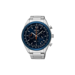 SEIKO Moetiming Automaatne Terasrihm 45mm Meeste K&auml;ekell Sinine T&auml;hik SSB091P1 sinine