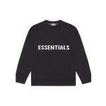 Fear of God Essentials FW20 Kootud kampsun 'Must' Meeste 0192508520004001 XS white