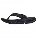 Hoka One One Ora Recovery Flip Meeste pl&auml;tud Paks tald Kummist v&auml;listald Libisemisvastane Must 1099675-BDGGR EU 45