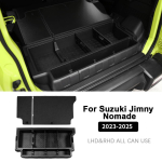 Suzuki Jimny 2019-2025 Pagasiruumi hoiukast Eemaldatav vahesein Pestav Korraldaja Kriimustusvastane Salongi sisekujundus Autotarvikud gray
