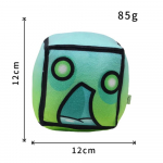 Geometry Dash Kuubik Pehmed M&auml;nguasjad V&auml;ike Padi T&auml;idetud Pehme Nukk Ruudukujuline Ripats M&auml;ng Armas Kodu Dekoratsioon Laste S&uuml;nnip&auml;evakingitus
