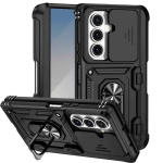 S&otilde;jaline vastupidav 2-&uuml;hes liugkaameraga &uuml;mbris Samsung Galaxy Z Fold 7 6 5 4 jaoks P&otilde;rutuskindel Autokinnitus Magnetr&otilde;ngaga Kaitsekate Galaxy Z Fold7 gray