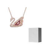 Swarovski Legeerimisest Kaelaehted Naistele Roosakuld F (One Size Fits All)-Camellia Embossed Gift Box roosa kuldne v&auml;rv