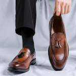 suur suurus meeste vabaaja &auml;ri pulma formaalsed kingad slip-on tutikesed kinga hingav must pruun pehme nahk mokassiinid tossud 240