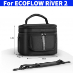 Kandekott Ecoflow Delta 3 Max Plus/Delta 3 Max Toitejaama Hoiukott Veekindel Kukkumiskindel Ecoflow River 3/3 Plus jaoks