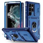 Kaitse&uuml;mbris Samsung S24 S23 Ultra S22 S21 FE A54 A53 A34 A33 A15 A14 A13 A24 A25 jaoks, raskeveokite, kaamerakaitse ja 360-kraadise alusega Samsung A54 5G