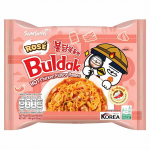 Samyang Rose Hot Chicken Flavor Lame Klaasnuudel Topsis 169,4 g / Kotis 140 g / Korea Nuudel, Kfood, Autentne Korea Toit Bag 140g x 4ea