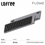 Lofree Flow2 68-klahviga madala profiiliga juhtmevaba mehaaniline klaviatuur