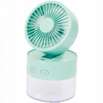 Nor-Tec Roheline Lauaventilaator Pihustiga Jahutav Ventilaator, Kaasaskantav, 3 Kiirust, Vaikne T&ouml;&ouml;, Lauaventilaator Kodu ja Kontori jaoks