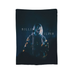 B-Billie-Girl E-eilish Ameerika Laulja Fliisist Tekk Tekid Diivanile &Otilde;ue Pehme Pl&uuml;&uuml;sist &Otilde;huke Tekk, 130cmx150cm