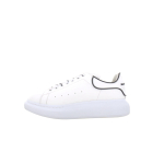 Alexander McQueen Suured tossud Nahast Sile vasikanahk Madalad Stiilsed rulatossud Meeste Valge ja Must 625156WHXMT9074 39 white