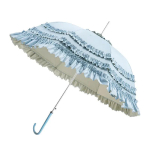 Jaapani mood Lolita vihmavari P&auml;ikesevari Lolita vihmavari S&uuml;damekujuline Erip&auml;rane printsessivihmavari Suur pitsiline p&auml;ikesekaitsevihmavari Sky Blue----Colored Glue [Patent Leather Handle]