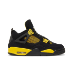 Air Jordan 4 Retro 'Thunder' 2023 (Unisex) Must / Tour Kollane Vintage Korvpallijalatsid DH6927 017 42.5 black