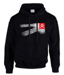 Citroen Auto Logo Auto Kapuutsiga Dressipluus Must -3631 -SW XXXL white